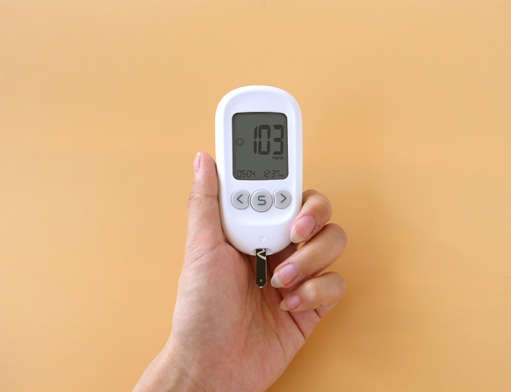 Blood glucose monitoring demonstration